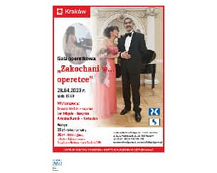 Bilety na koncert Gala operetkowa "Zakochani w... operetce" w Krakowie - 28-04-2023