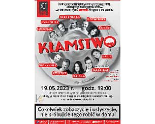 Bilety na spektakl KŁAMSTWO - Nowe Miasto Lubawskie - 19-05-2023