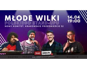 Bilety na koncert Warsaw Stand-up - Młode Wilki Polskiego Stand-up'u w Lublinie part 2: Suarez, Pacuszkie, Toczek, Rogozin - 14-04-2023