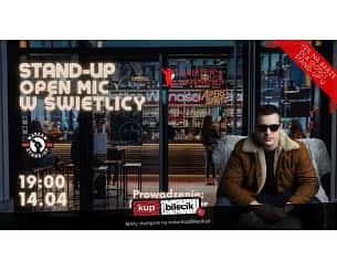 Bilety na kabaret Warsaw Stand-up - Stand-up Open Mic - Warsaw Stand-up x Ryszard Mazur w Warszawie - 14-04-2023