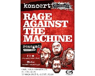 Bilety na Renegady Tribute Band - Rage Against The Machine TRIBUTE - XXII Rock May Festival Before