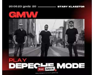Bilety na koncert Tribute to Depeche Mode - Gołębski / Maszyński / Wełyczko play Depeche Mode we Wrocławiu - 20-05-2023