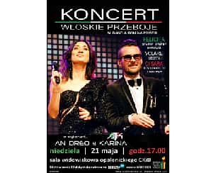 Bilety na koncert Włoskie przeboje! w Opalenicy - 21-05-2023