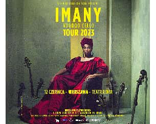 Bilety na koncert Imany  "Voodoo Cello" | Warszawa - 12-06-2023