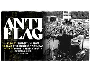 Bilety na koncert Anti-Flag w Gdańsku - 14-06-2023