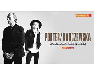 Bilety na koncert PORTER/KARCZEWSKA w Warszawie - 29-09-2023