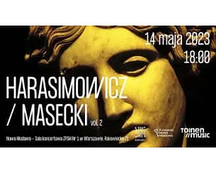 Bilety na koncert Harasimowicz/Masecki vol. 2 w Warszawie - 14-05-2023