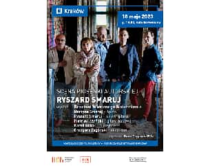 Bilety na koncert SCENA PIOSENKI AUTORSKIEJ: RYSZARD SMARUJ w Krakowie - 18-05-2023