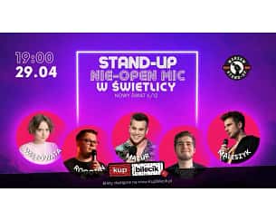 Bilety na kabaret Warsaw Stand-up: Mazur, Wiszowata, Rogozin, Kopeć, Maleszyk w Warszawie - 29-04-2023