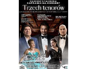 Bilety na koncert "TRZECH TENORÓW" w Ciechocinku - 21-05-2023