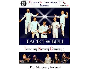 Bilety na koncert Trzech Tenorów FACECI W BIELI - koncert pieśni neapolitańskich z wybuchową dawką humoru w Dębicy - 16-09-2023
