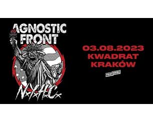 Bilety na koncert Agnostic Front w Krakowie - 03-08-2023