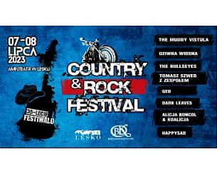Bilety na COUNTRY & ROCK FESTIVAL LESKO 2023