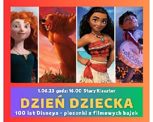 Bilety na koncert Dzień dziecka 2023 - 100 lat Disneya - Piosenki z filmowych bajek we Wrocławiu - 01-06-2023