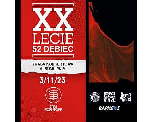 Bilety na koncert XX-lecie 52 Dębiec - Stara Przepompownia w Ostrowie Wielkopolskim - 03-11-2023