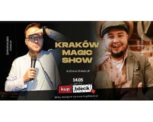 Bilety na spektakl Kraków Magic Show - Stand-up + Iluzja: Damian Kubik & Michał Skubida - 14-05-2023