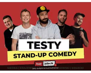 Bilety na koncert Testy: Stand-up comedy - Stand-up Testy: Bendler x Krajewski x Kołecki x Gadowski x Sikora | Łódź - 14-06-2023