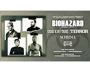 Bilety na koncert Biohazard - Biohazard + Terror + Dog Eat Dog + Schizma + Get The Shot w Krakowie - 09-08-2023