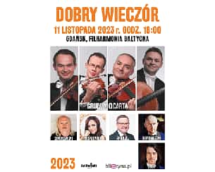 Bilety na kabaret Dobry wieczór: Grupa MoCarta, Artur Andrus z zespołem, Andrzej Sikorowski, Dorota Miśkiewicz w Gdańsku - 11-11-2023