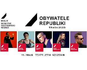 Bilety na koncert Obywatele Republiki w Szczecinie - 19-05-2023