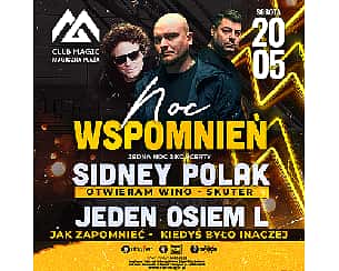 Bilety na koncert JEDEN OSIEM L & SIDNEY POLAK w Krzyżanowicach - 20-05-2023