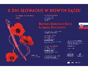 Bilety na koncert Barbora Botošová Band & Agata Siemaszko - X Dni Słowackie w Nowym Sączu - 02-06-2023