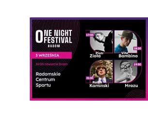 Bilety na One Night Festival