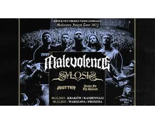 Bilety na koncert Malevolence + Sylosis + Guilt Trip + Justice For The Damned w Warszawie - 09-12-2023