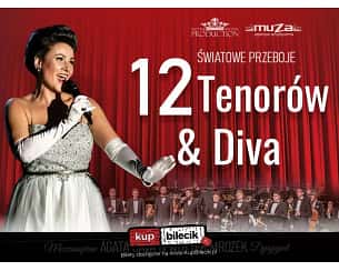 Bilety na koncert 12 Tenorów & Diva - Niedzielne koncerty w Filharmonii Narodowej w Warszawie - 25-02-2024