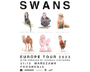 Bilety na koncert SWANS w Warszawie - 31-10-2023