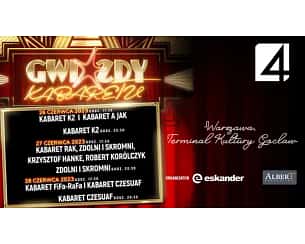 Bilety na koncert Gwiazdy Kabaretu - realizacja telewizji TV4 w Warszawie - 26-06-2023