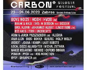 Bilety na CARBON Silesia Festival