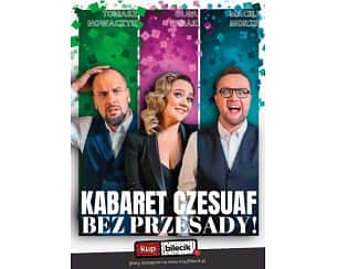 Bilety na kabaret CZESUAF rusza w Polskę w Garwolinie - 11-01-2024