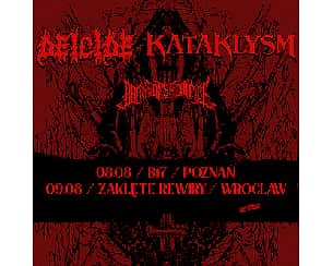 Bilety na koncert DEICIDE + KATAKLYSM + BRAND OF SACRIFICE | Wrocław - 09-08-2023