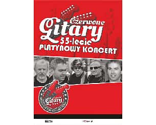 Bilety na koncert Czerwone Gitary - 55-lecie. Platynowy koncert w Kaliszu - 01-10-2023