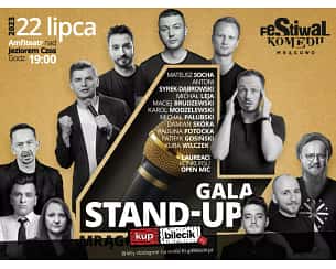 Bilety na koncert Gala Stand-up Mrągowo - Socha, Leja, Brudzewski, Modzelewski, Syrek-Dąbrowski, Pałubski, Potocka, Jaksa Jakszewicz, Gosiński - 22-07-2023