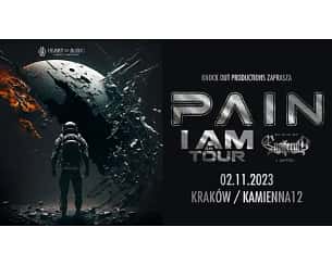 Bilety na koncert Pain + Ensiferum w Krakowie - 02-11-2023