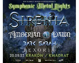 Bilety na koncert Sirenia | Kraków - 20-09-2023