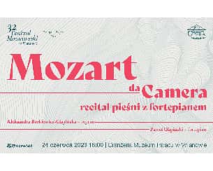 Bilety na koncert Mozart da Camera / Recital pieśni z fortepianem w Warszawie - 24-06-2023