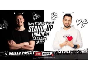 Bilety na kabaret Stand-up: Maciej Twarowski i Roman Kostelecki - Stand-up w Lubartowie: Maciej Twarowski & Roman Kostelecki - 03-08-2023
