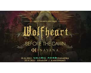 Bilety na koncert Wolfheart + Before The Dawn + Hinayana w Krakowie - 22-11-2023