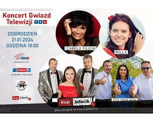 Bilety na koncert Gwiazd Telewizji TVS w Dobrodzieniu - 21-01-2024