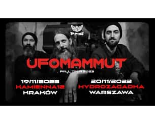 Bilety na koncert Ufomammut - Ufomammut (support: Skyjoggers) w Warszawie - 20-11-2023