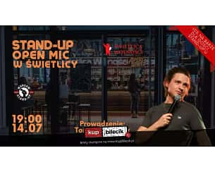 Bilety na koncert Warsaw Stand-up - Stand-up Open Mic - Warsaw Stand-up x Tomek Skrzypek - 14-07-2023