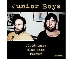 Bilety na koncert Junior Boys | Poznań - 27-08-2023
