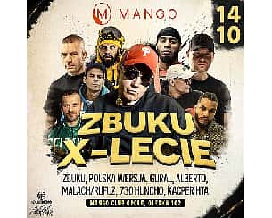 Bilety na koncert Zbuku 10-lecie | Mango Opole - 14-10-2023