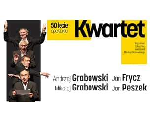 Bilety na spektakl Kwartet dla czterech aktorów - Warszawa - 28-07-2023