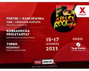Bilety na X Edycja Festiwalu Kielce Rockują - Dzień III