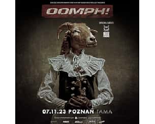 Bilety na koncert OOMPH! w Poznaniu - 07-11-2023
