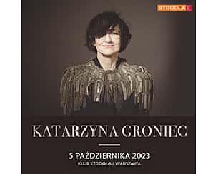 Bilety na koncert Katarzyna Groniec - Konstelacje w Warszawie - 05-10-2023 Bilety na koncert Katarzyna Groniec - Konstelacje w Warszawie - 05-10-2023